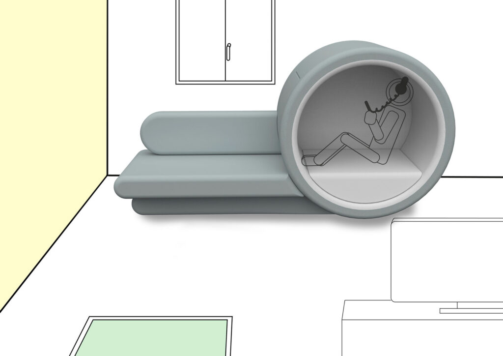 bivano_music illustration design concept sofa